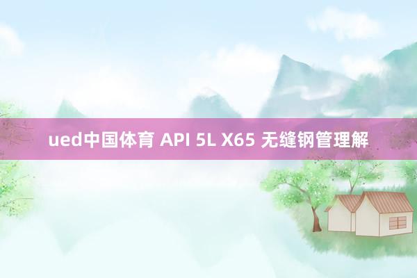 ued中国体育 API 5L X65 无缝钢管理解