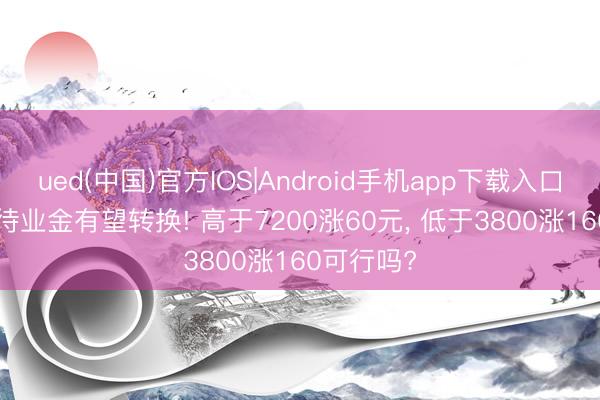 ued(中国)官方IOS|Android手机app下载入口 2026年待业金有望转换! 高于7200涨60元, 低于3800涨160可行吗?