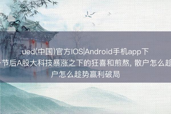 ued(中国)官方IOS|Android手机app下载入口 五一节后A股大科技暴涨之下的狂喜和煎熬， 散户怎么趁势赢利破局