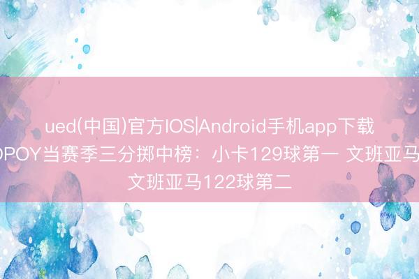 ued(中国)官方IOS|Android手机app下载入口 历任DPOY当赛季三分掷中榜：小卡129球第一 文班亚马122球第二